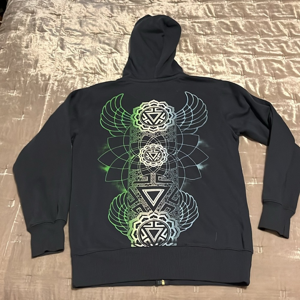NWOT Rythmatix Rave Hoodie size S - Picture 4 of 9